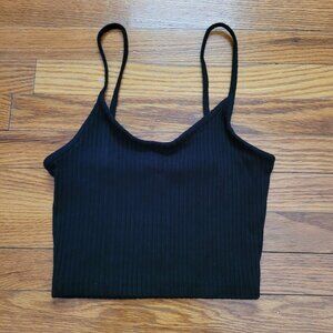 WILFRED FREE | Aritzia Essa Crop Ribbed Tank Top | Sz. 2XS